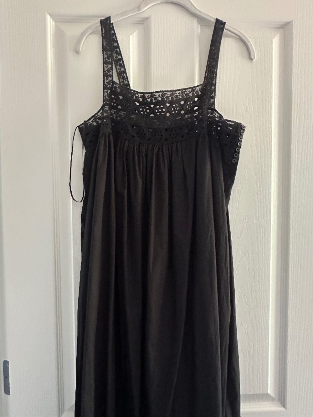 J Crew cotton poplin maxi dress